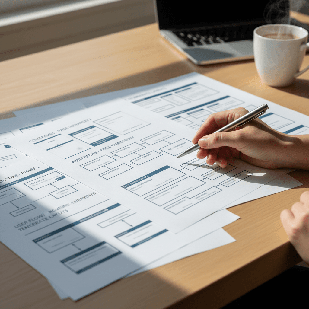Content strategy planning materials